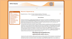 Desktop Screenshot of nyayamruta.org