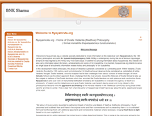Tablet Screenshot of nyayamruta.org